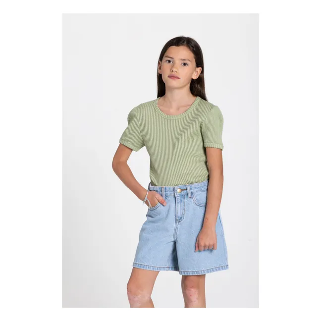 Daisie Denim Shorts | Blau
