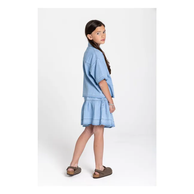 Jupe Denim Kaya | Bleu