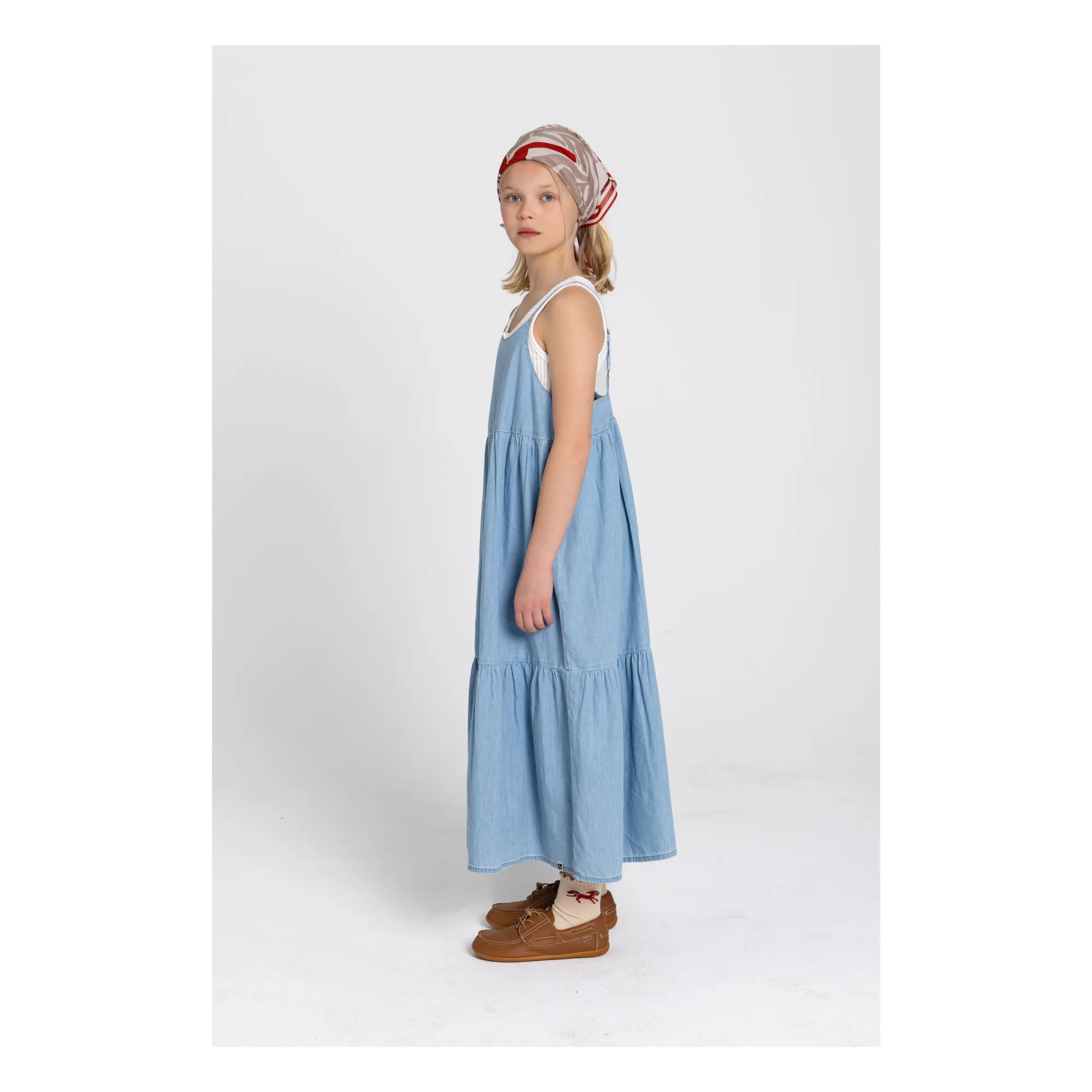 Robe Denim Sanda | Bleu- Image produit n°2