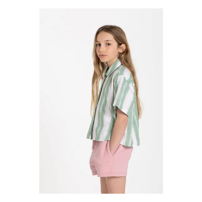 Sawyer Striped Shirt | Mint Green