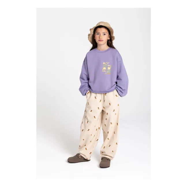 Pantalon Balloon Gianna Bottes | Crème