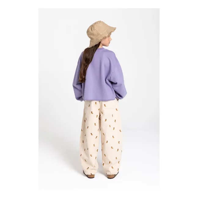 Pantalon Balloon Gianna Bottes | Crème