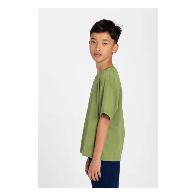 Nils Organic cotton T-shirt | Green