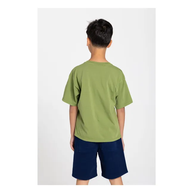 Nils Organic cotton T-shirt | Green