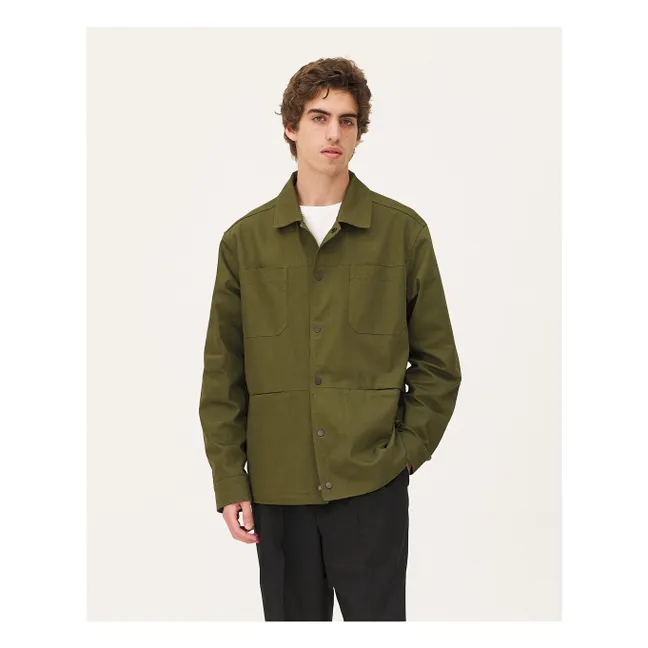 Veste Vancouver Coton Bio | Vert forêt