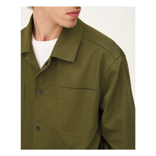 Veste Vancouver Coton Bio | Vert forêt