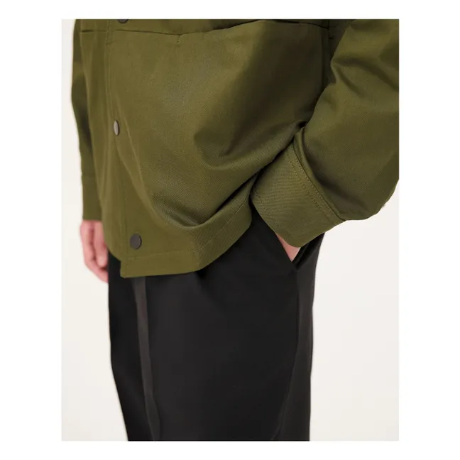 Veste Vancouver Coton Bio | Vert forêt
