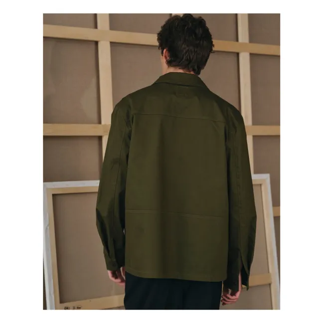 Vancouver Jacke Bio-Baumwolle | Waldgrün