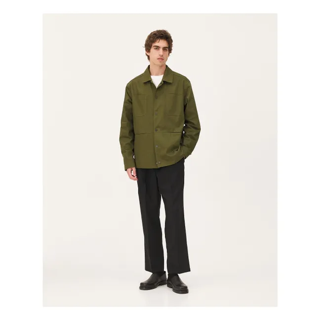 Veste Vancouver Coton Bio | Vert forêt