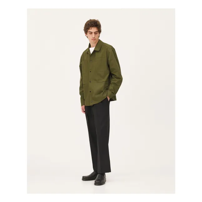 Veste Vancouver Coton Bio | Vert forêt