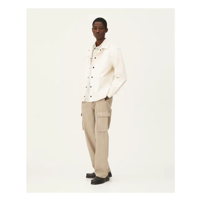 Vancouver Organic Cotton Jacket | Ecru