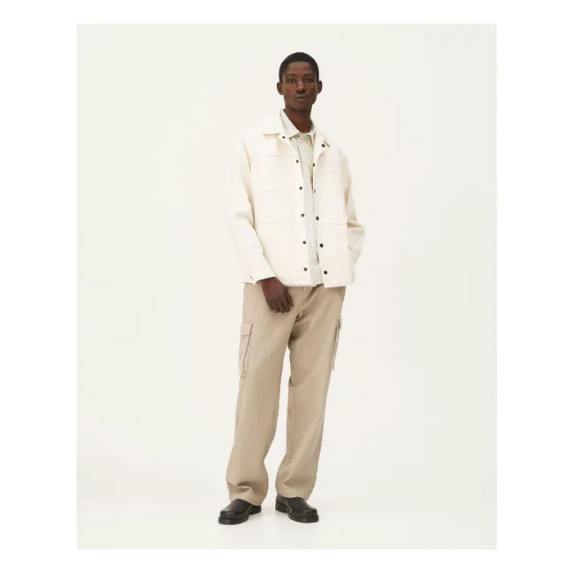 Veste Vancouver Coton Bio | Ecru