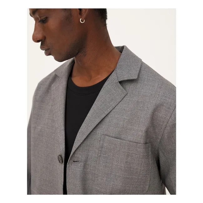 Veste Nairo Laine | Gris foncé