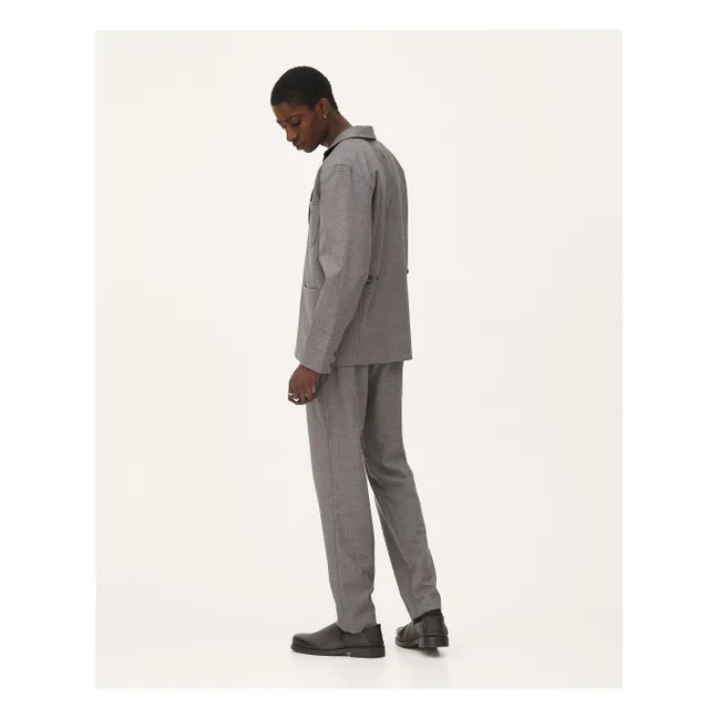Veste Nairo Laine | Gris foncé