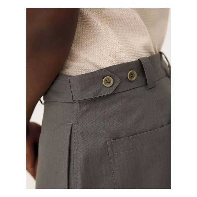 Organic Cotton Cargo Pants | Khaki