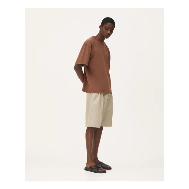 Pantalones cortos de algodón Como | Beige