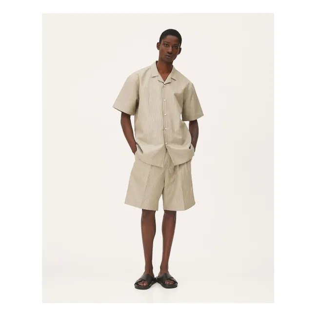 Pantalones cortos de algodón Como | Beige