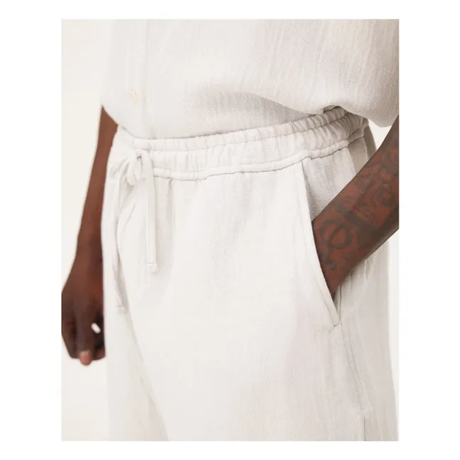 Orleans Linen shirt | Light grey