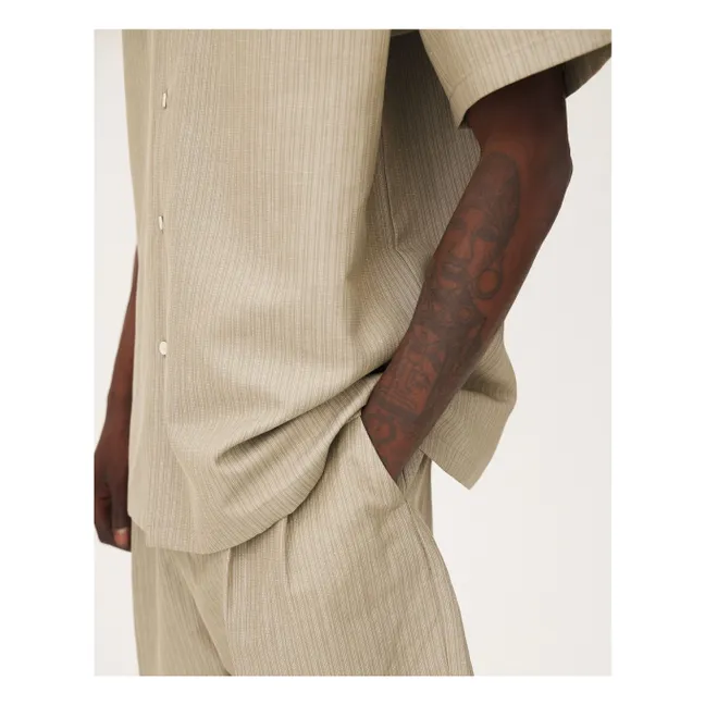Orleans Cotton shirt | Beige