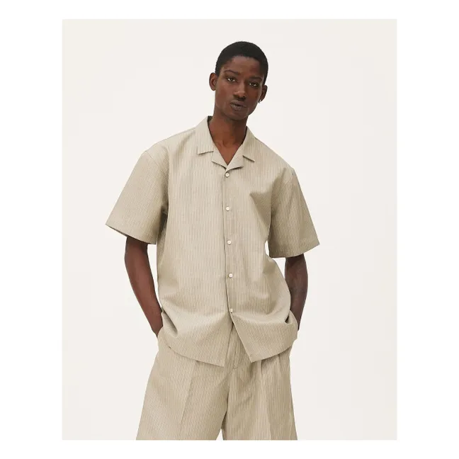 Orleans Cotton shirt | Beige