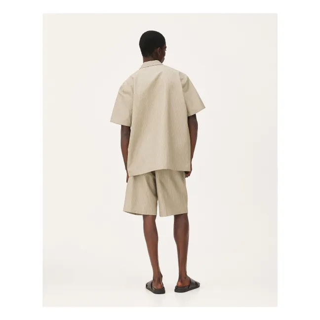 Orleans Cotton shirt | Beige