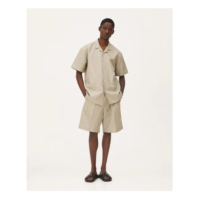 Orleans Cotton shirt | Beige