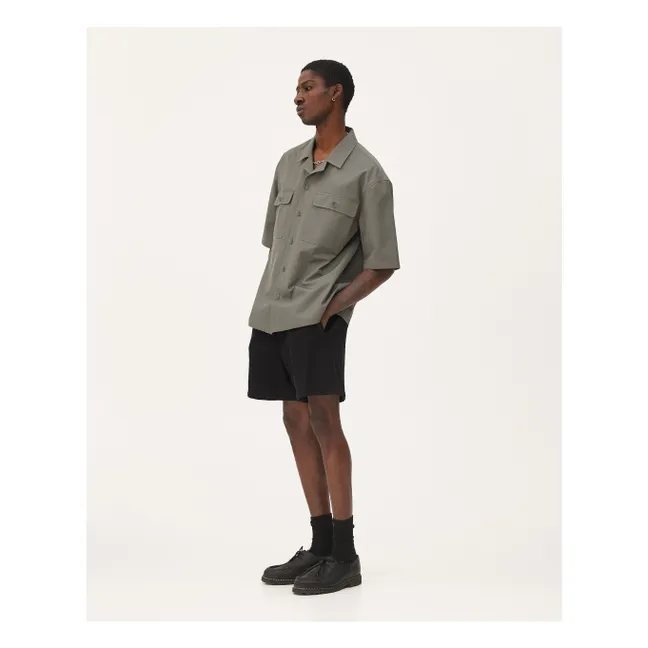 Borneo organic cotton shirt | Khaki