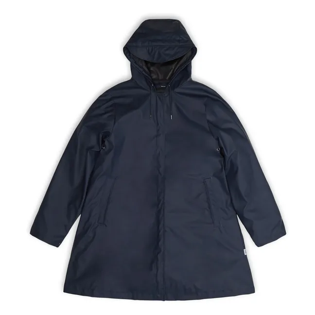 Raincoat | Navy blue