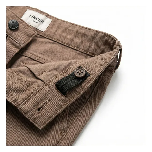 Pantalones chinos Atlas | Marrón glacé