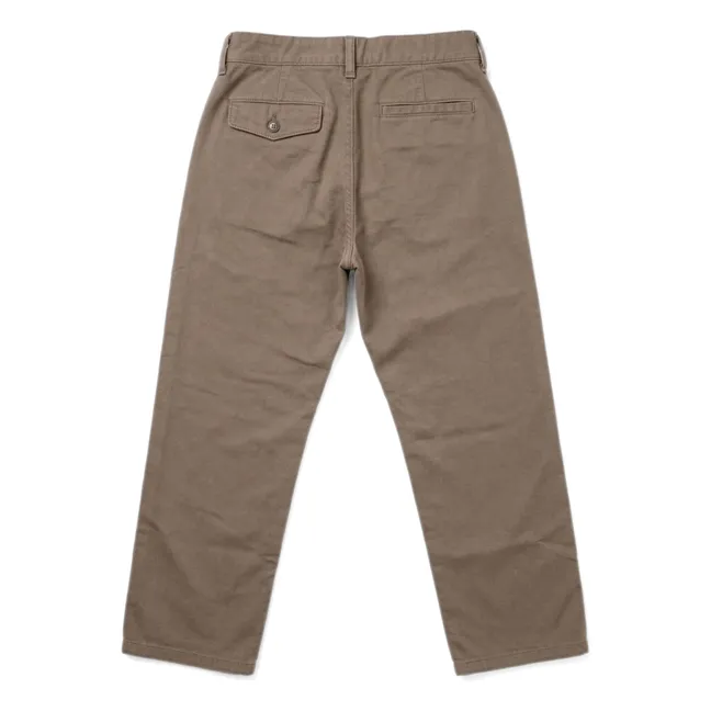 Pantalones chinos Atlas | Marrón glacé