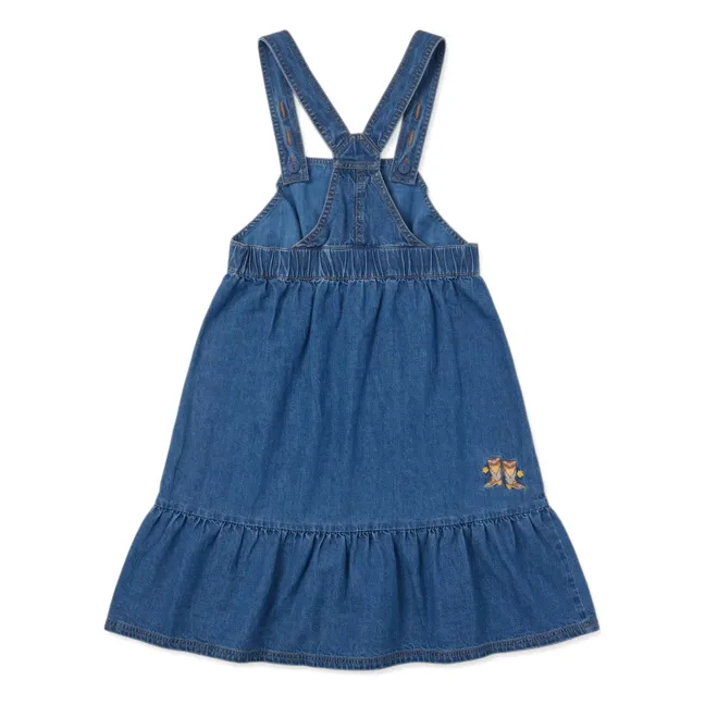 Robe Tablier Devi Bottes | Bleu