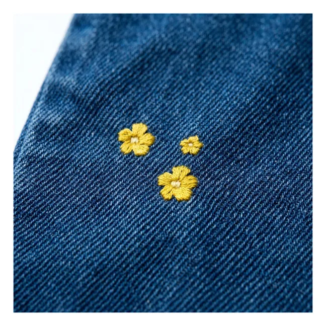 Robe Tablier Devi Bottes | Bleu