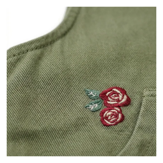Mara Ärmellose Jacke Stiefel | Mandelgrün