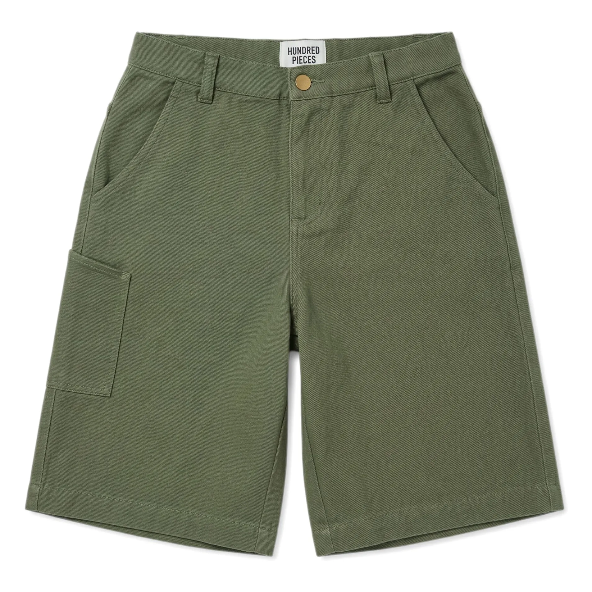 Hundred Pieces Khaki Bermuda Worker Max