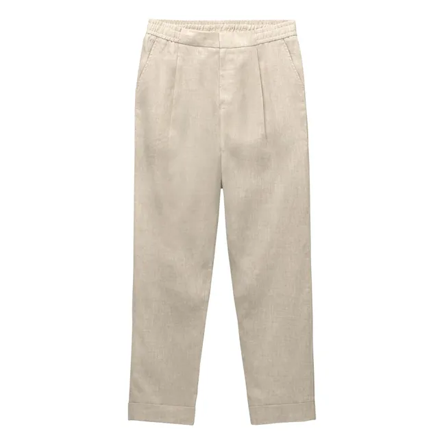 Pantalones de lino | Beige