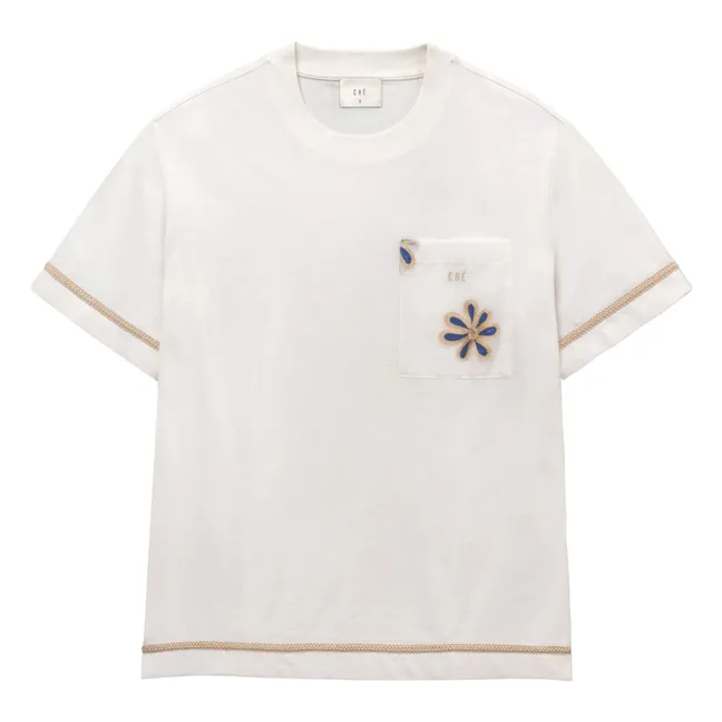 T-shirt Daisel | Blanc - Ivoire