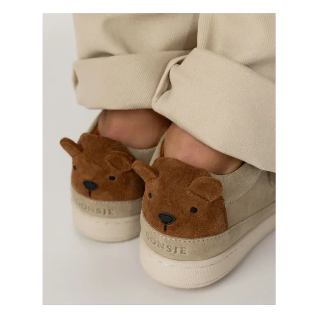 Baskets Scratchs Rinon Ours Suede | Beige