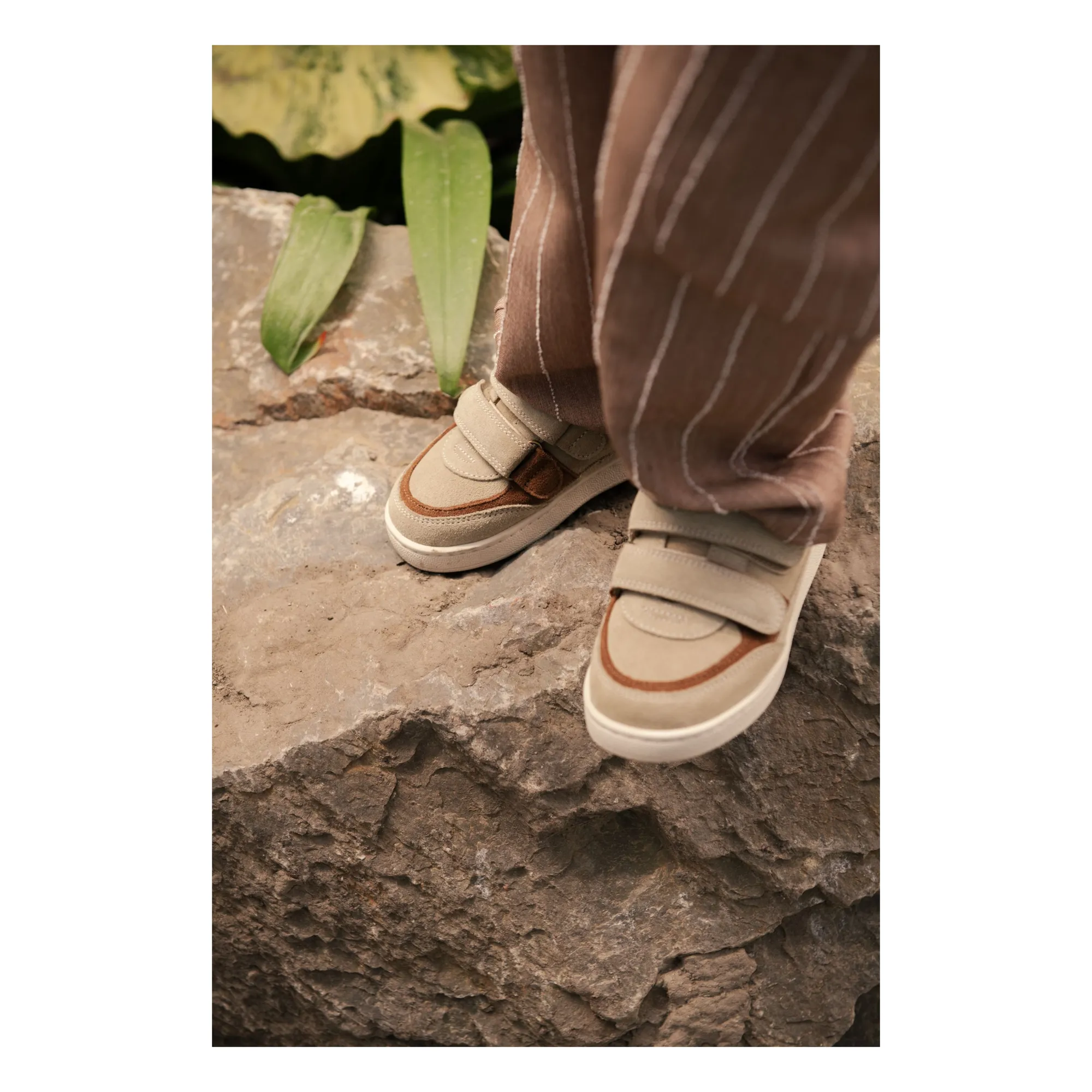 Baskets Scratchs Rinon Ours Suede | Beige- Image produit n°3