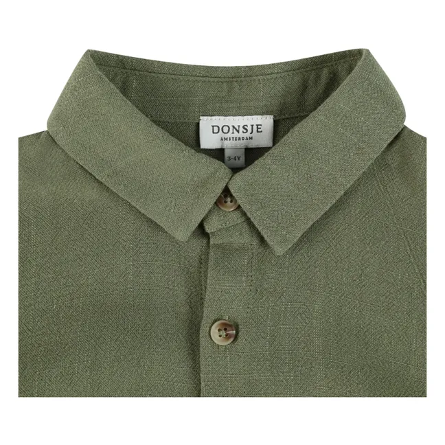 Chemise Brammie Lin | Ecru chiné