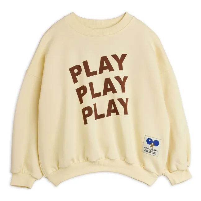 Play Sweat Cotone organico | Ecru