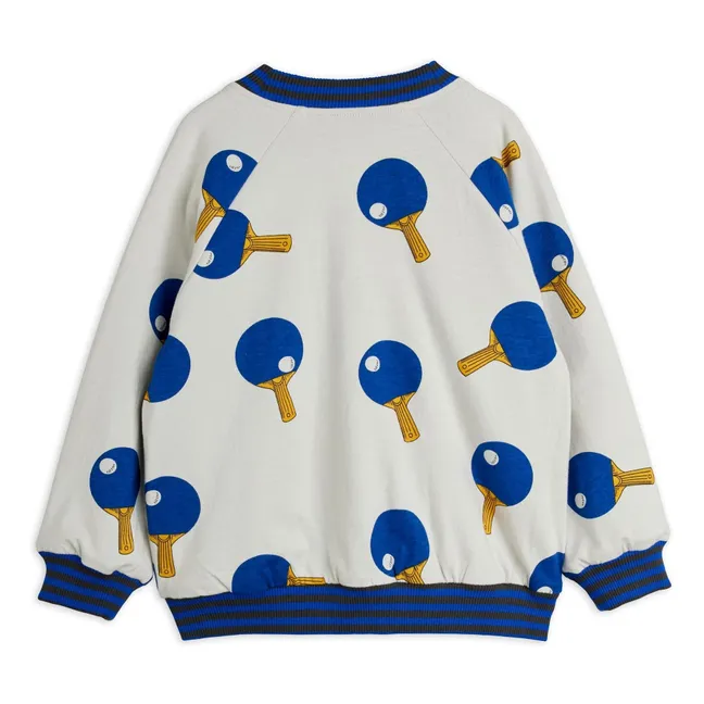 Gilet reversibile in cotone biologico Ping Pong | Grigio