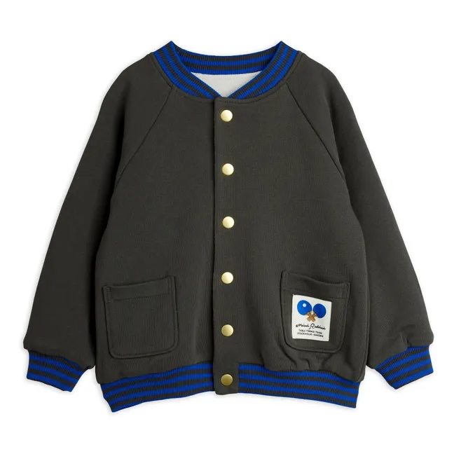 Gilet reversibile in cotone biologico Ping Pong | Grigio