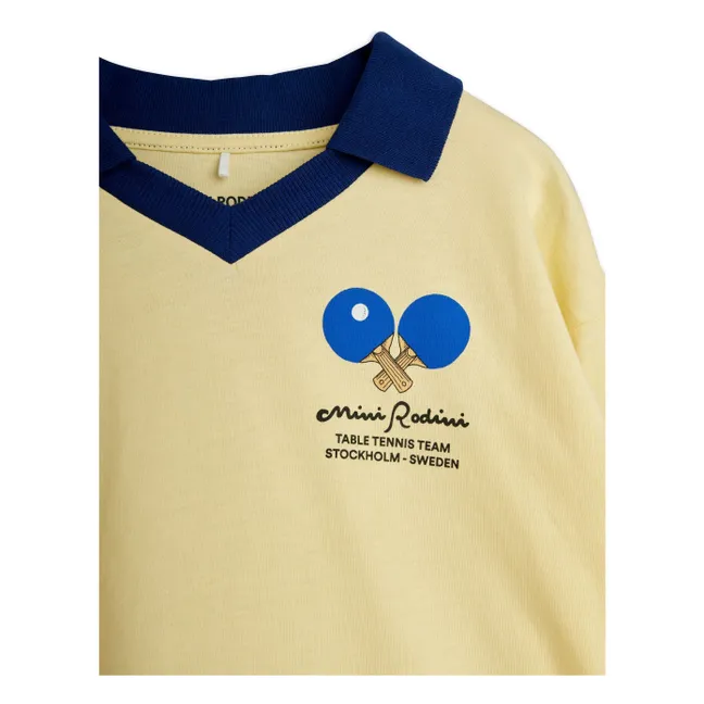 Polo Ping Pong Organic Cotton | Yellow