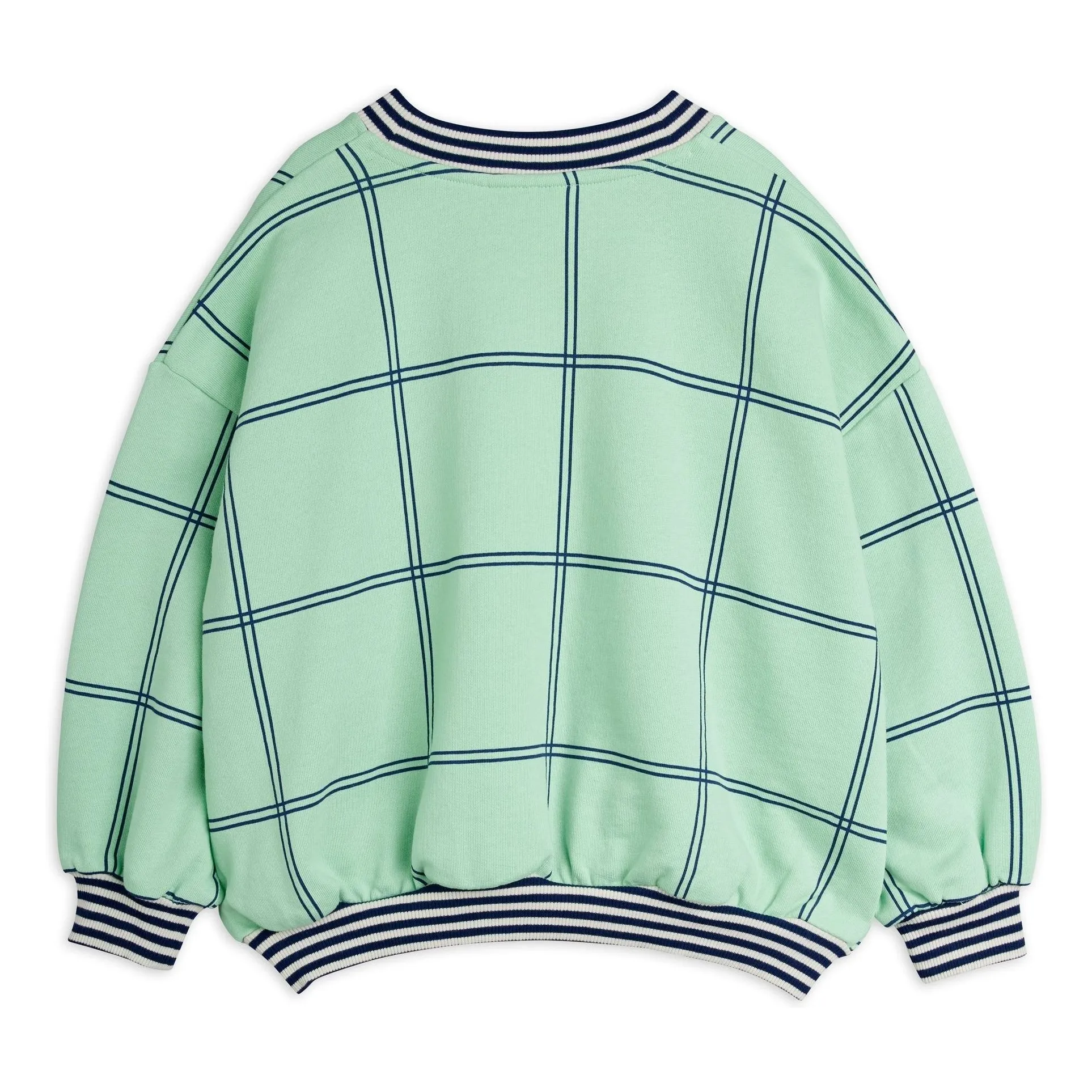 Sweat Carreaux Coron Bio | Vert- Image produit n°4