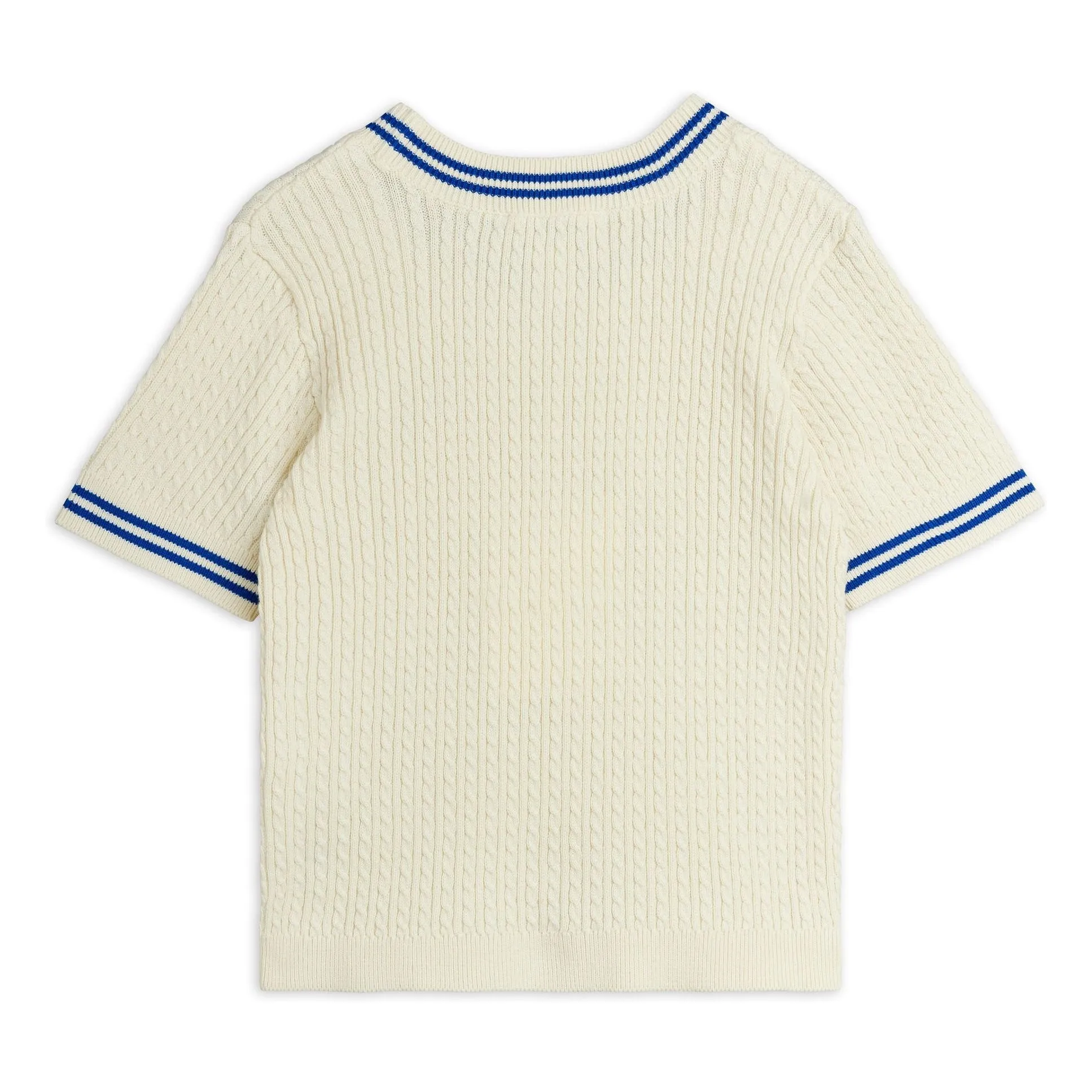 T-shirt Maille Coton Bio | Ecru- Image produit n°3