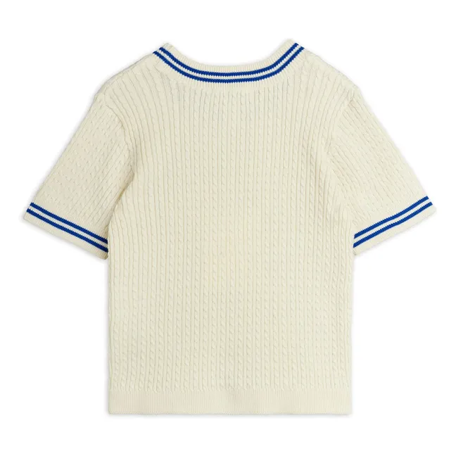 T-shirt Maille Coton Bio | Ecru