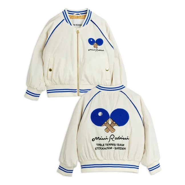 Veste Ping Pong Fibres Recyclées | Blanc
