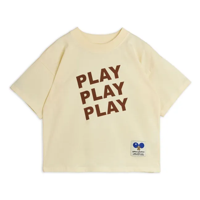 Camiseta Play Algodón orgánico | Crudo