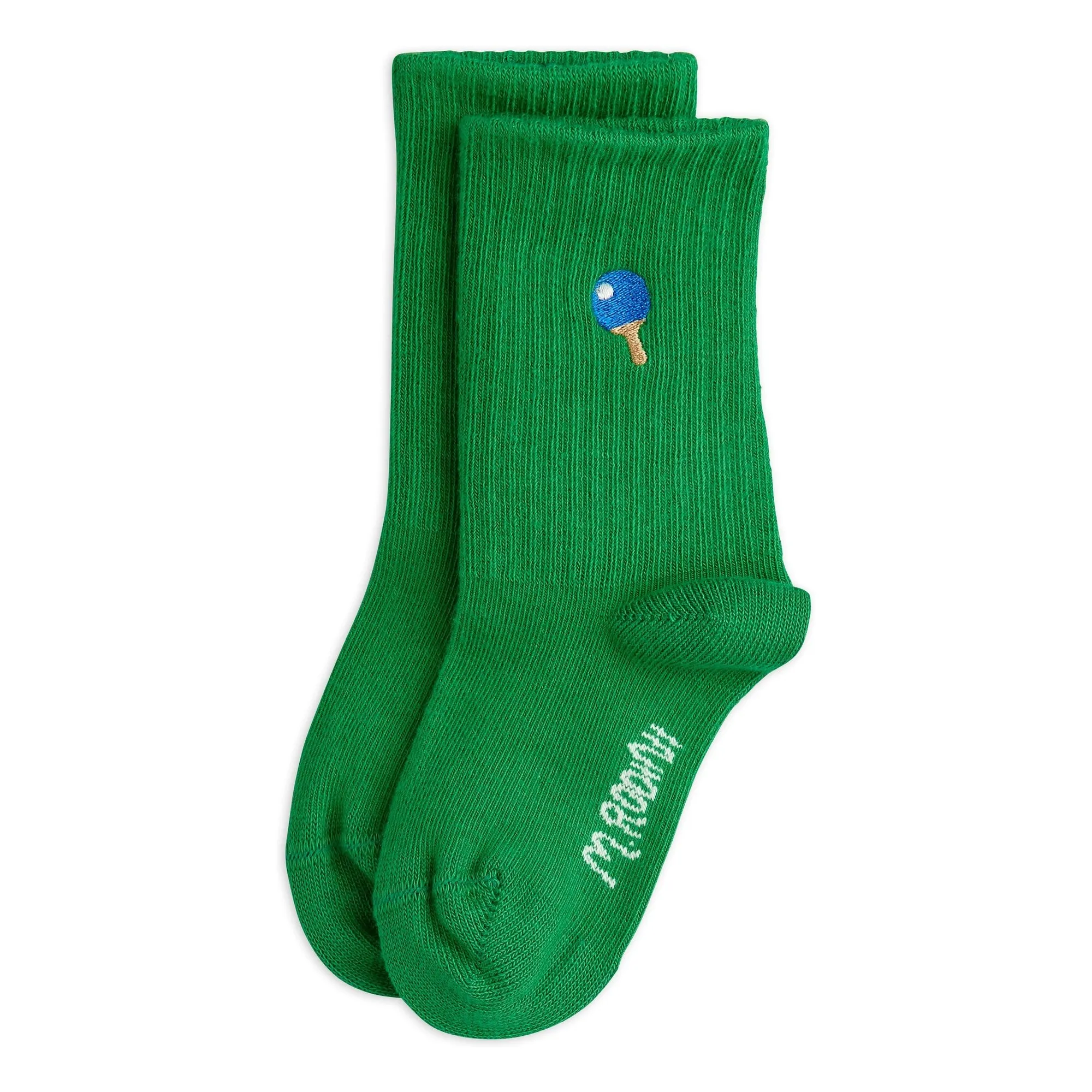 Chaussettes Ping Pong Coton Bio | Vert- Image produit n°0