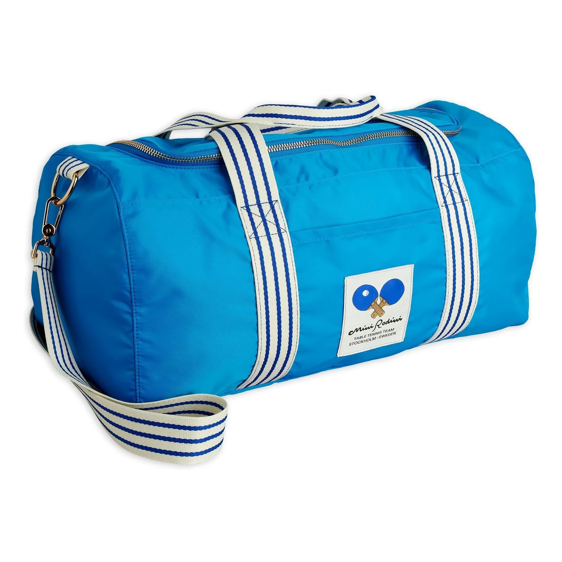 Mini Rodini Blue Ping Pong Sport Bag Recycled Fiber